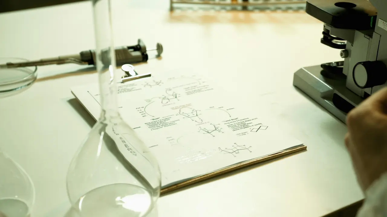 Abstract image representing research, uncertainty, and the evolving science of microdosing